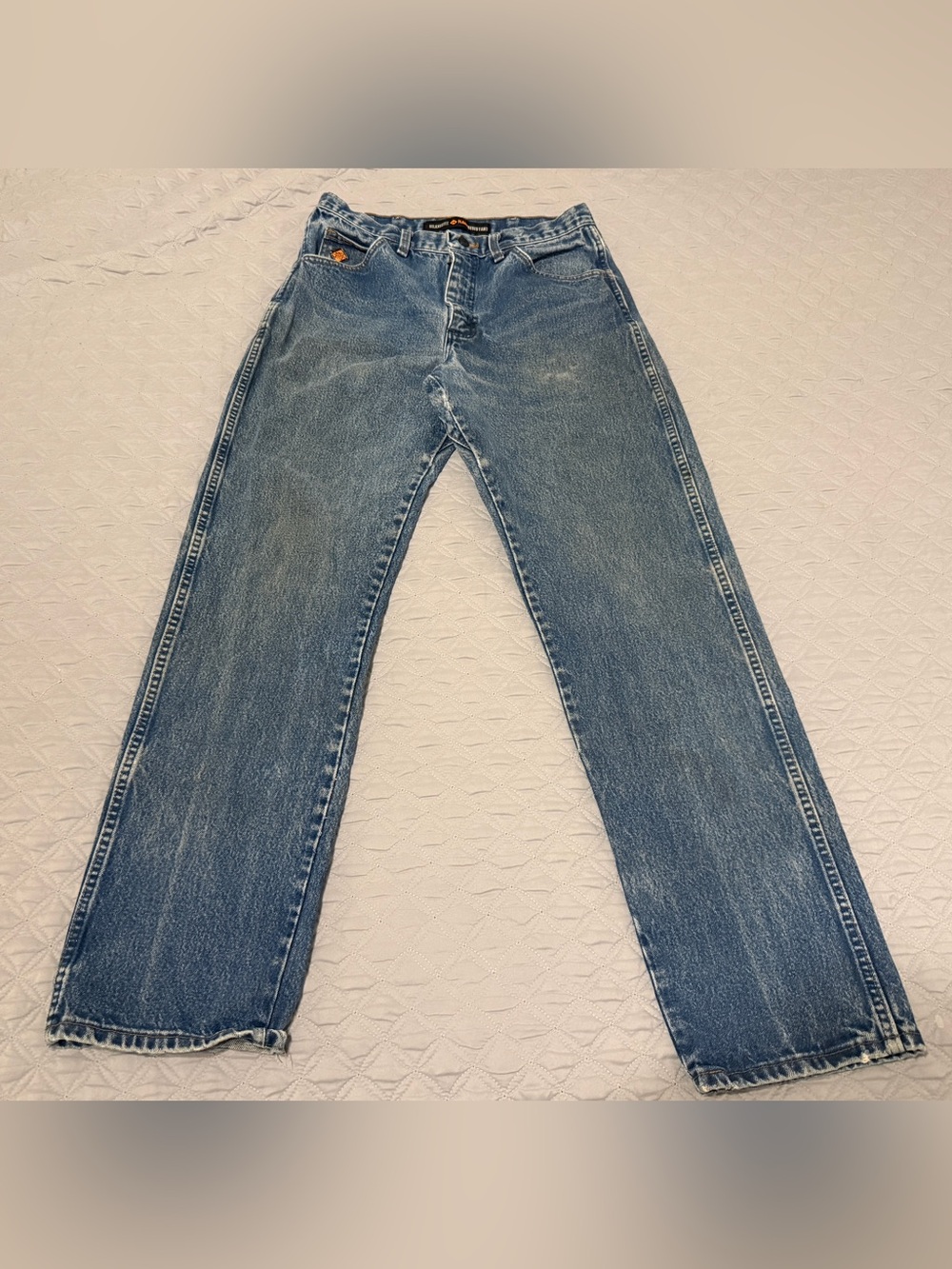 Wrangler FR31MWZ Jeans Blue FR Flame Resistant Work Denim Pants Mens 31x34